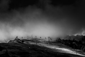 FOG VI - Photo de Valmorel dans la brume - Photo d'art édition limitée